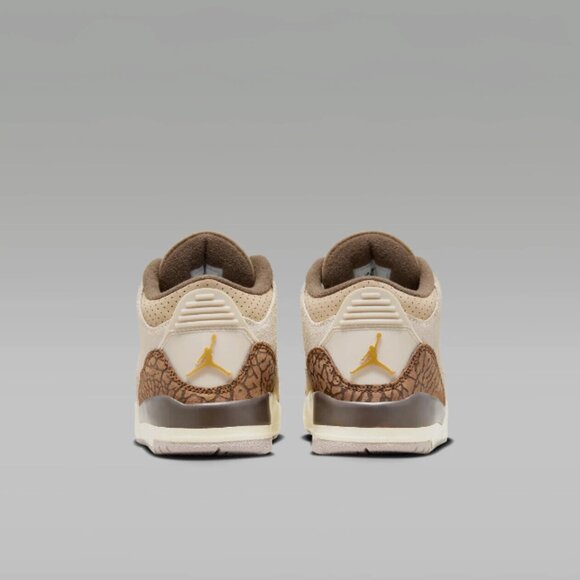 Nike Air Jordan 3 Retro PS ‘Palomino’ Orewood Brown Kids Sneakers ✅ NEW - Picture 4 of 7
